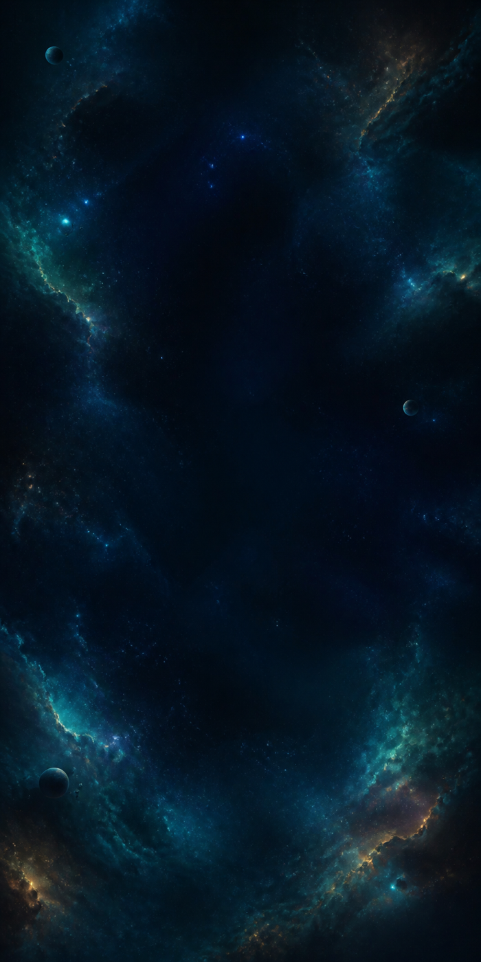 A deep blue cosmic background from Orbit Slide